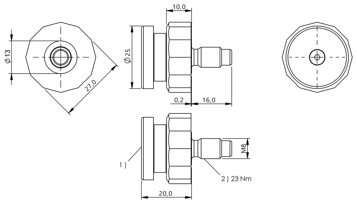 HF RFID tags (13.56 MHz)