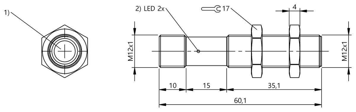 数字和模拟输出超声波传感器