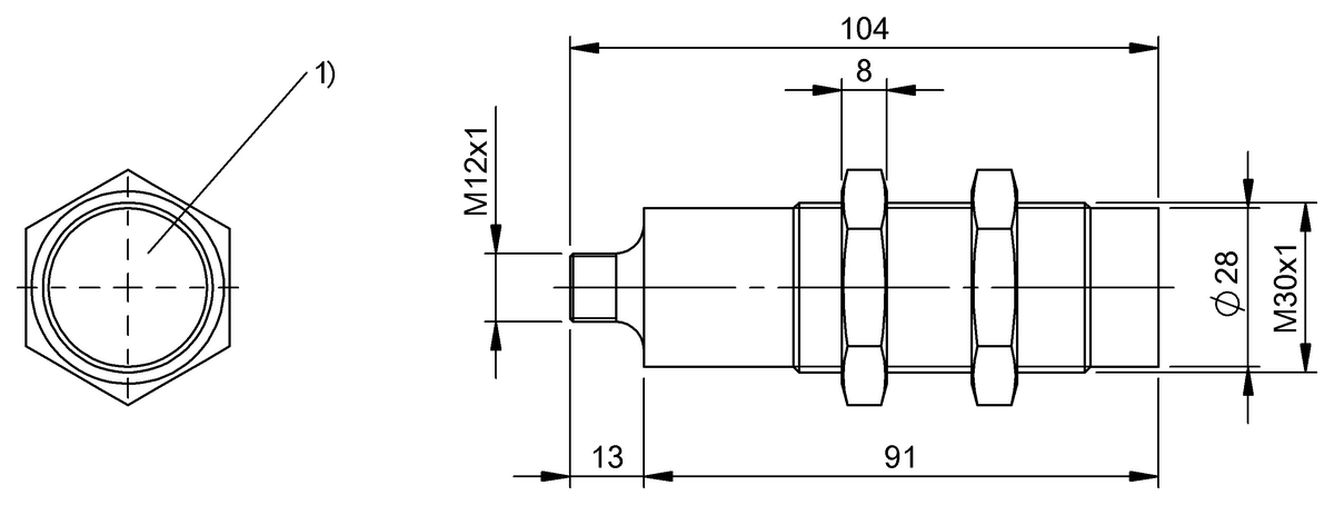 Steelface ultrasonic sensors