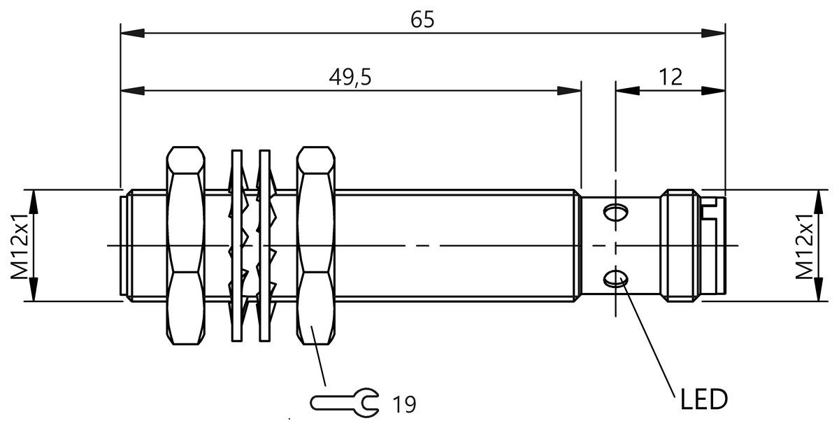 Inductive factor 1 sensors