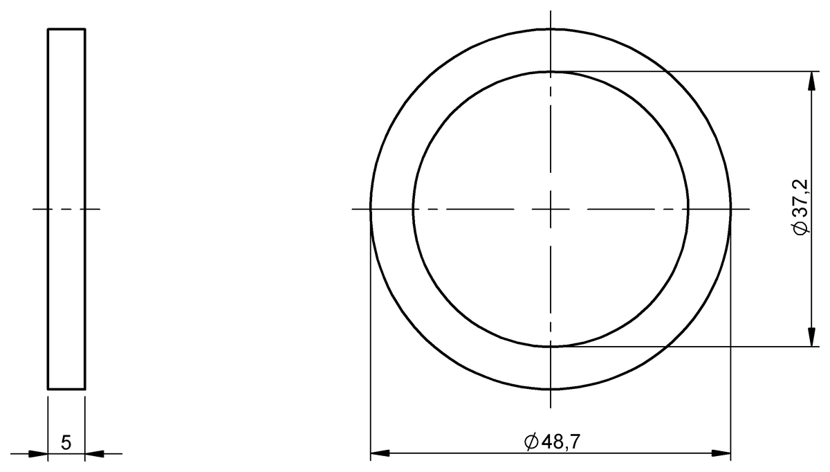 Axial Magnetic Rings for Absolute Angle Measurement