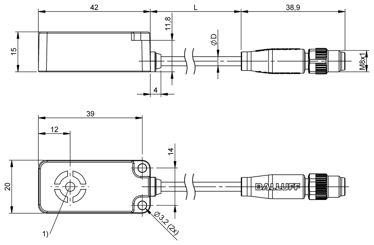 Inductive distance sensors