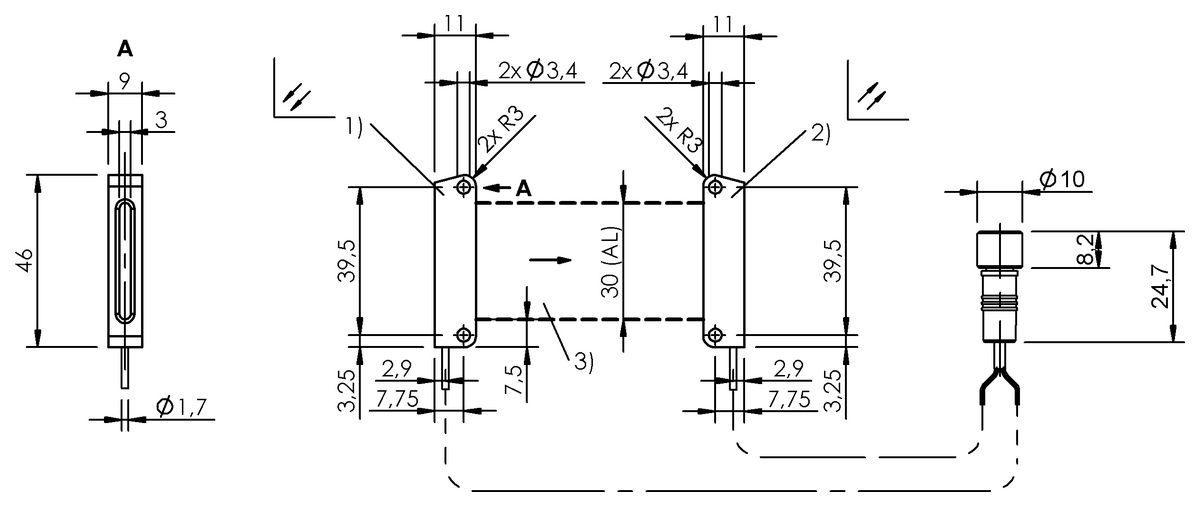 Micromote - optical sensor heads