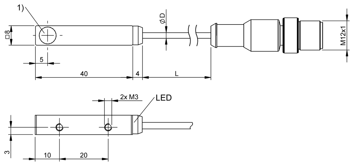 Inductive proximity switches and proximity sensors