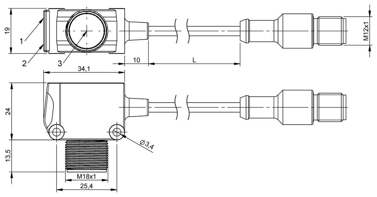 Through-beam sensors