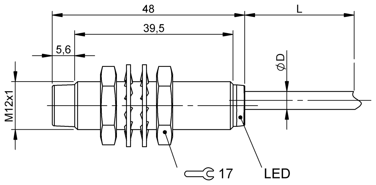 Inductive distance sensors
