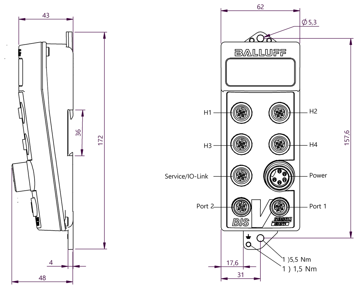 Multi-frequency RFID processors (BIS V)