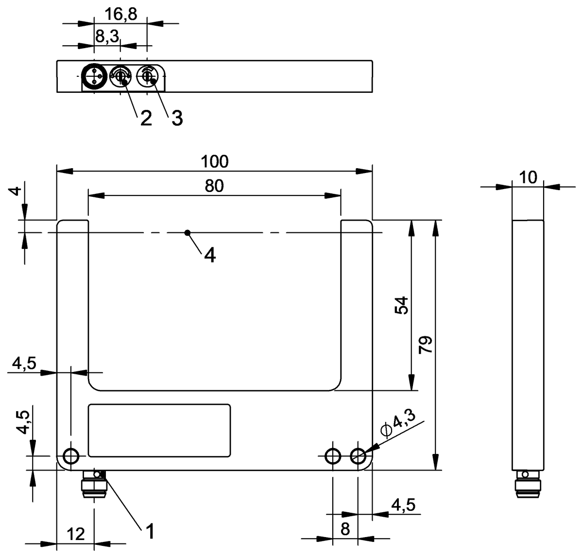 Fork sensors and angle sensors