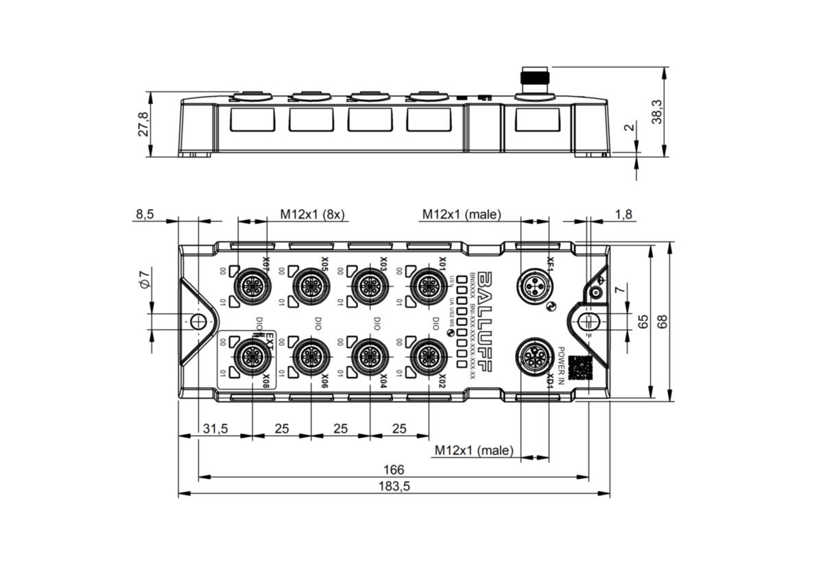 IO-Link hubs - flexible and cost-efficient signal bundling