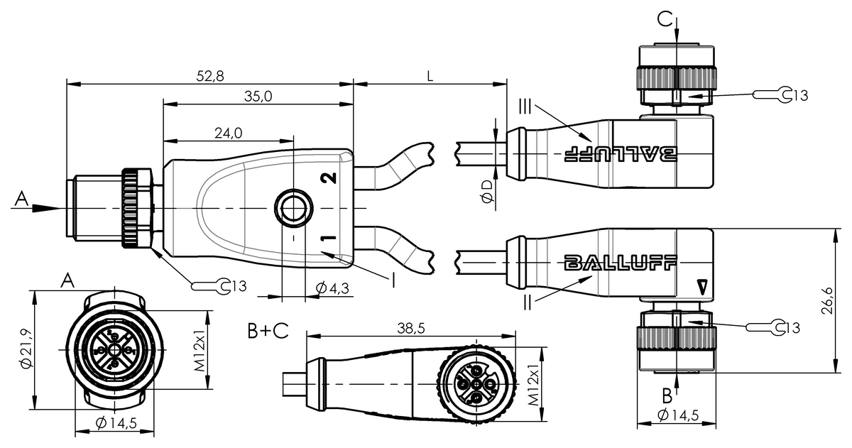Y-splitters