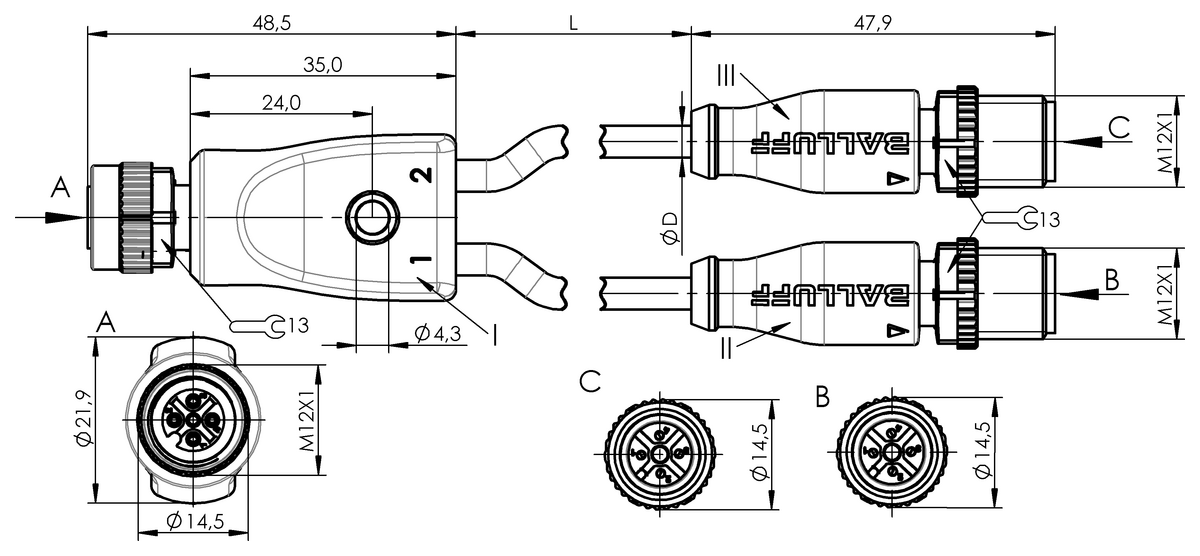 Y-splitters