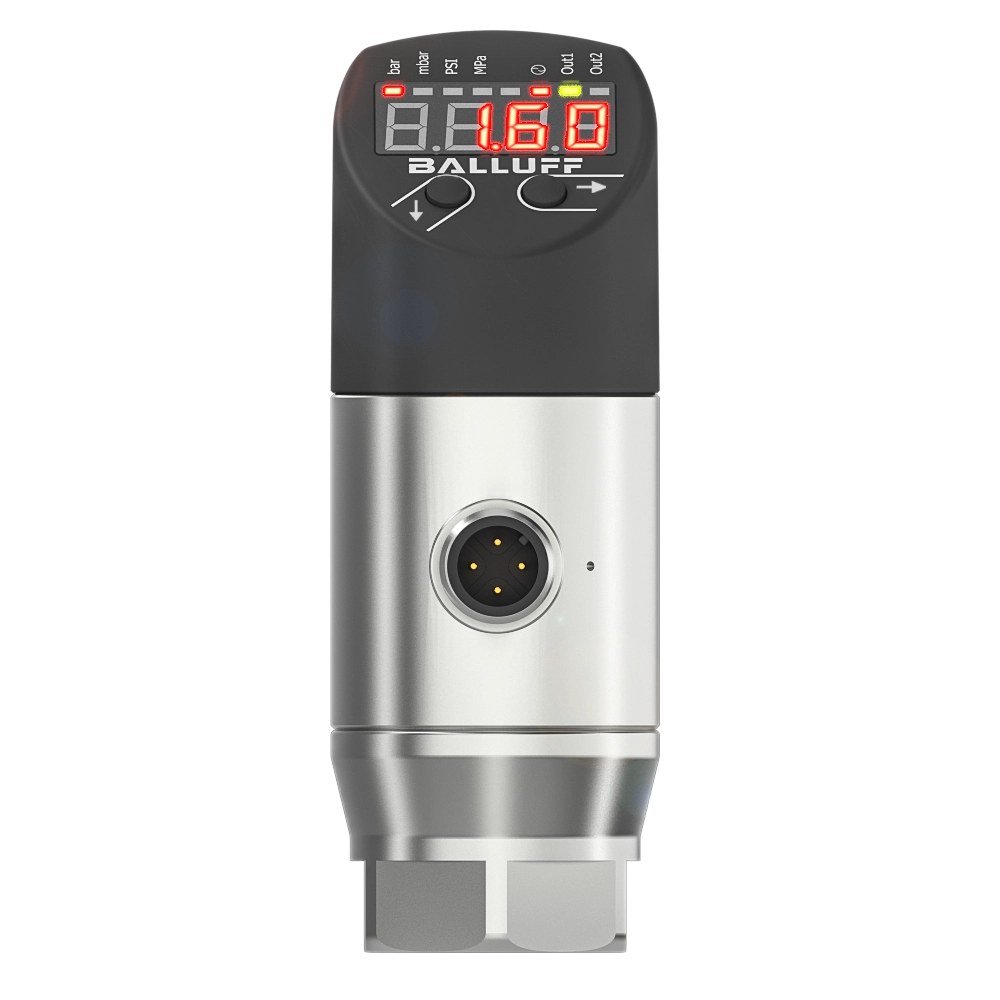 Digital pressure sensors with display